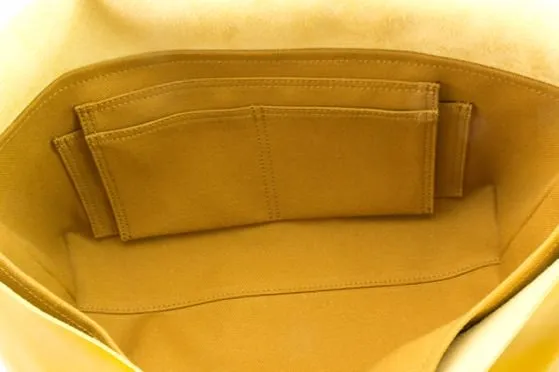 メッセンジャーバッグ (S)/BROWNY YELLOW