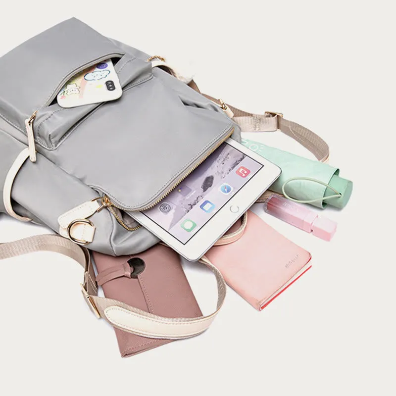 2 Way-Use Multifunctional Waterproof Large Capacity Anti-theft Elegant Backpack