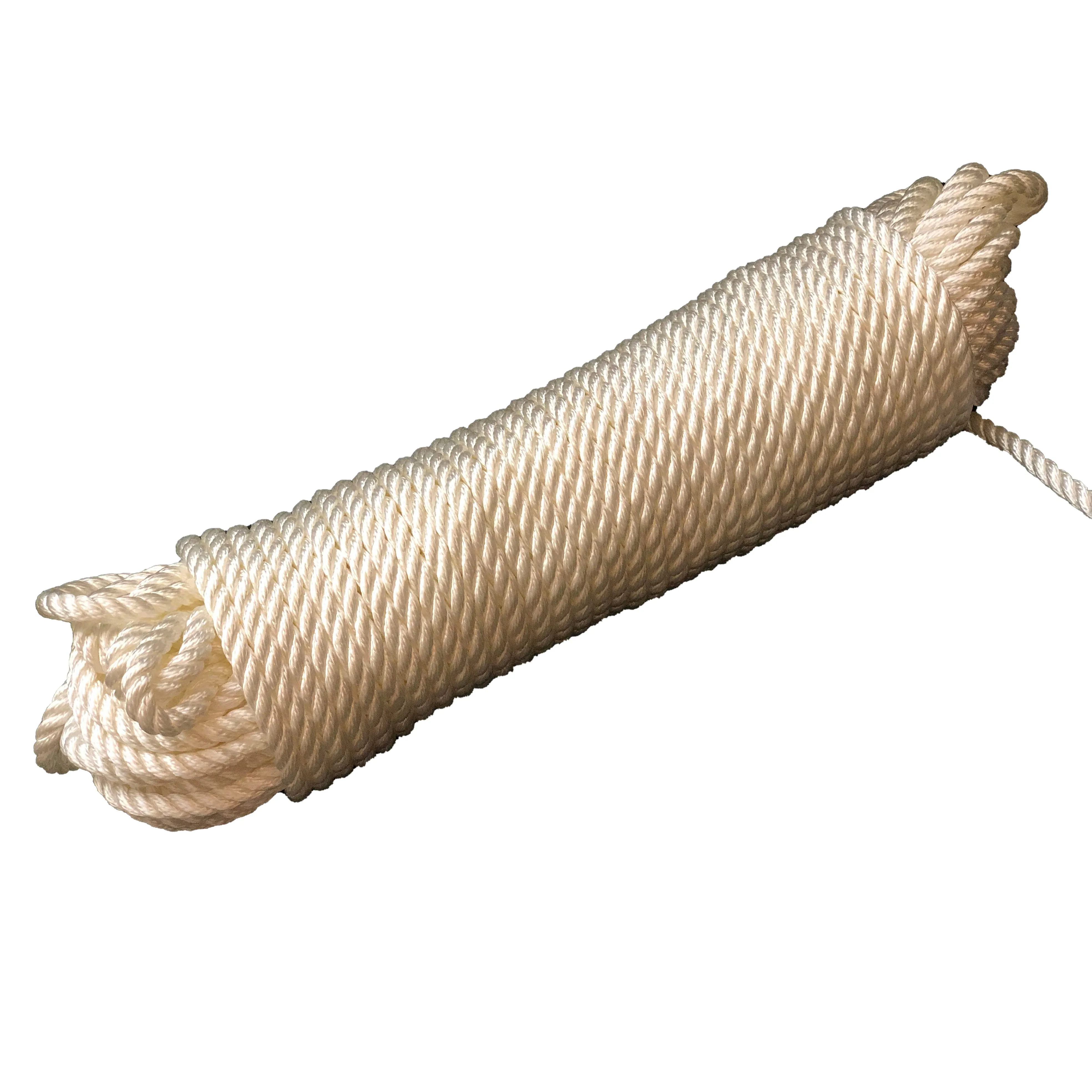 3 Strand Twisted Nylon Rope - 100ft