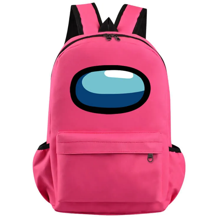 Among us Cosplay Canvas Waterproof Backpack Halloween School Bags