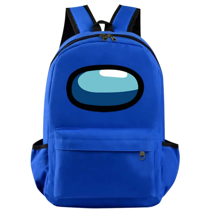 Among us Cosplay Canvas Waterproof Backpack Halloween School Bags