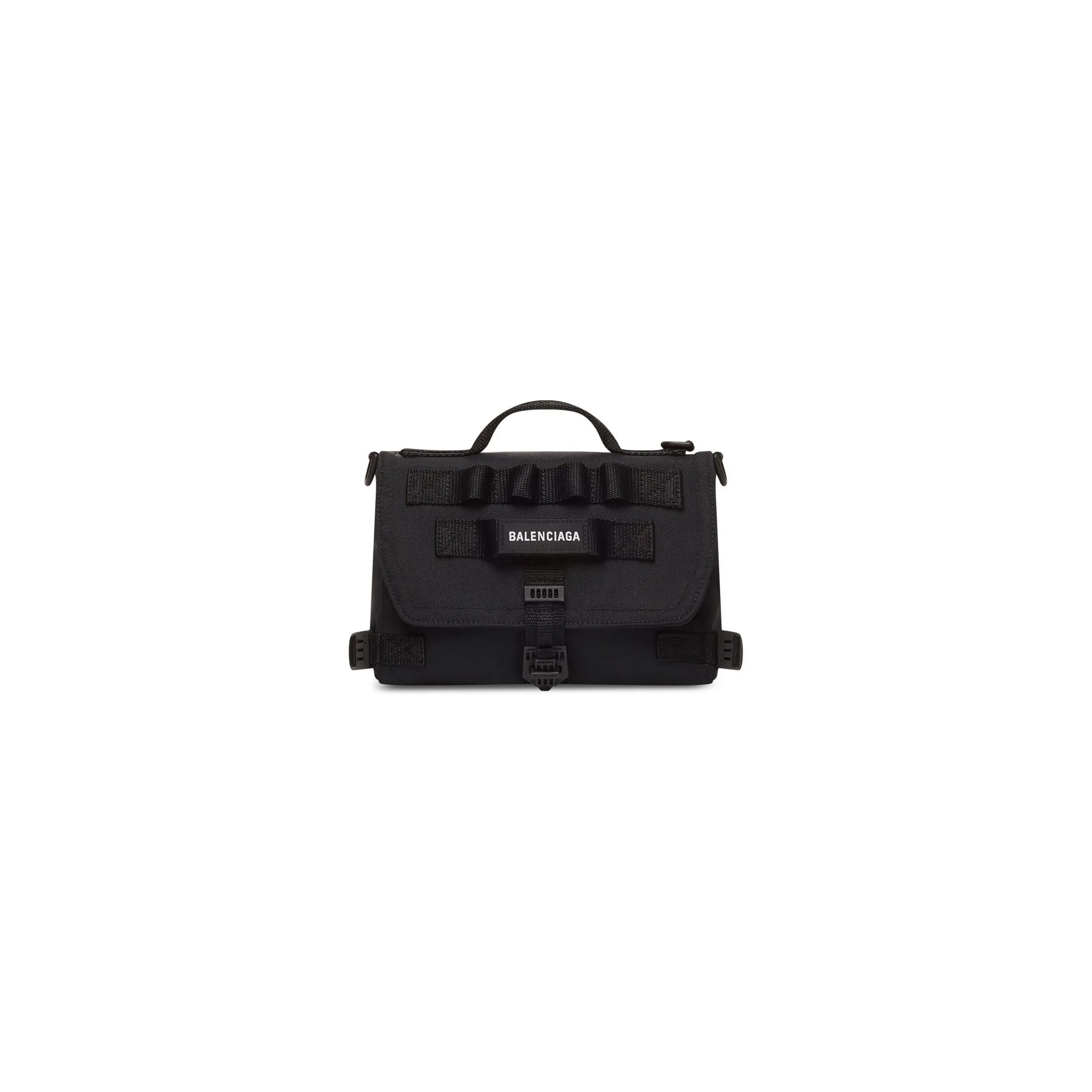 ARMY MESSENGER BAG IN BLACK