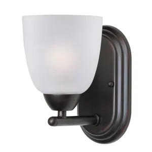 Axis 8 in. Armed Sconce Bronze Finish