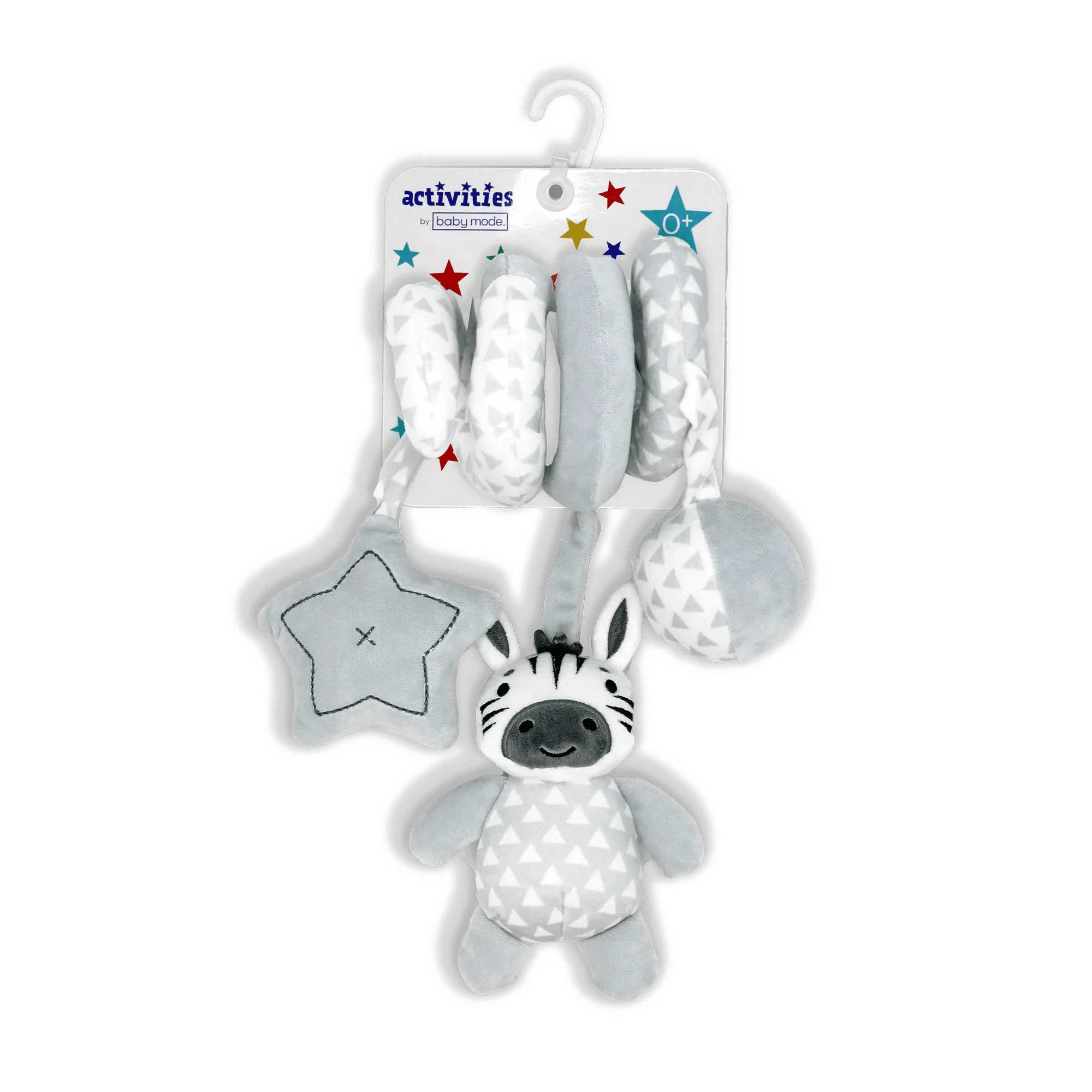 Baby Mode Zebra Spiral Activity Toy