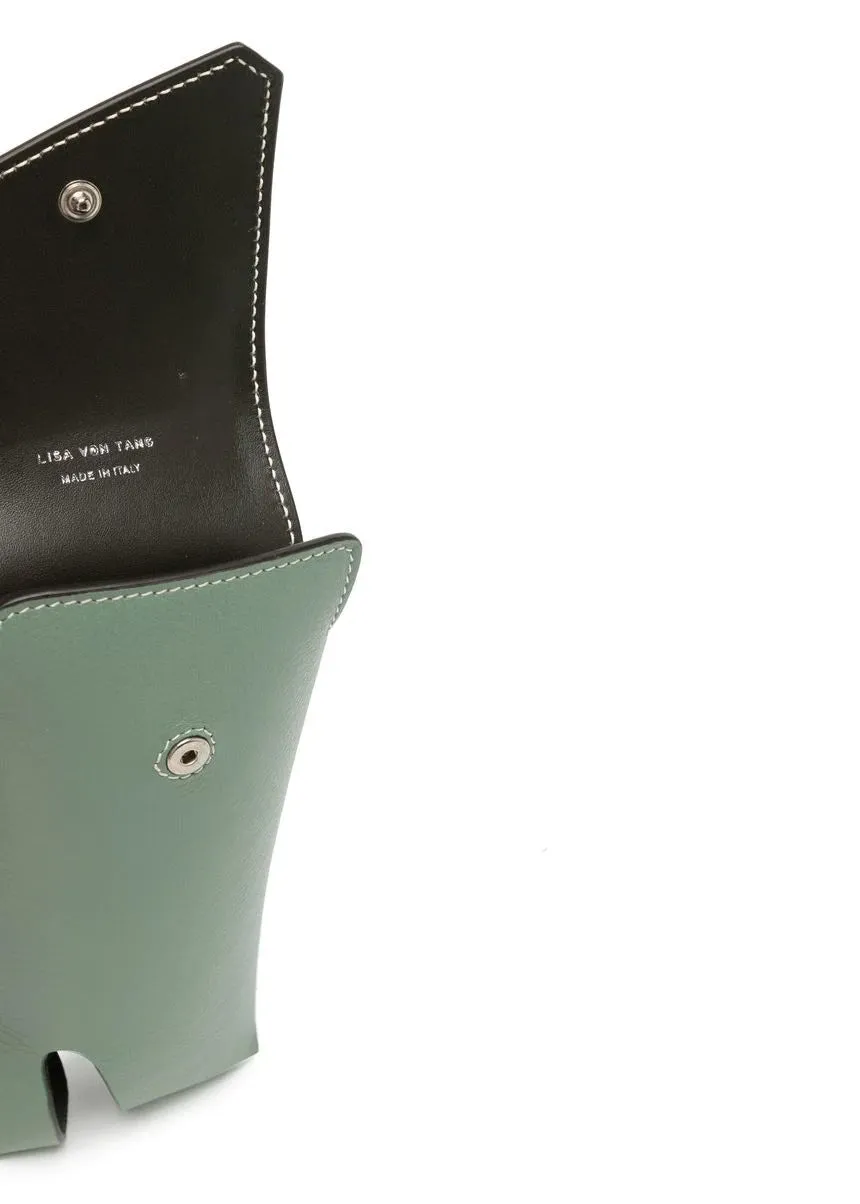 Belted Phone Bag in Pistachio