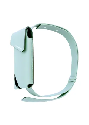 Belted Phone Bag in Pistachio