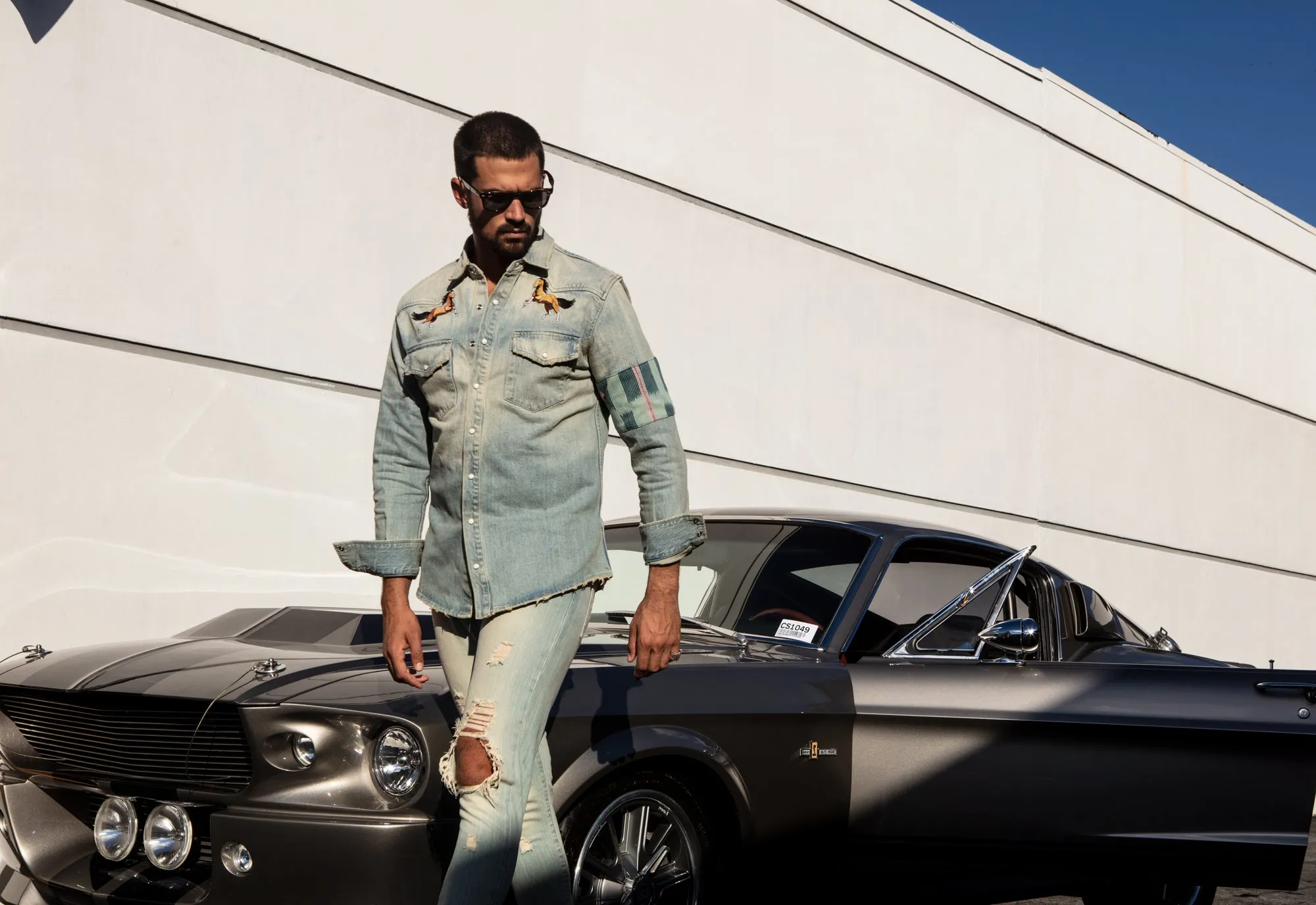 BLANCO RIVER WESTERN DENIM SHIRT