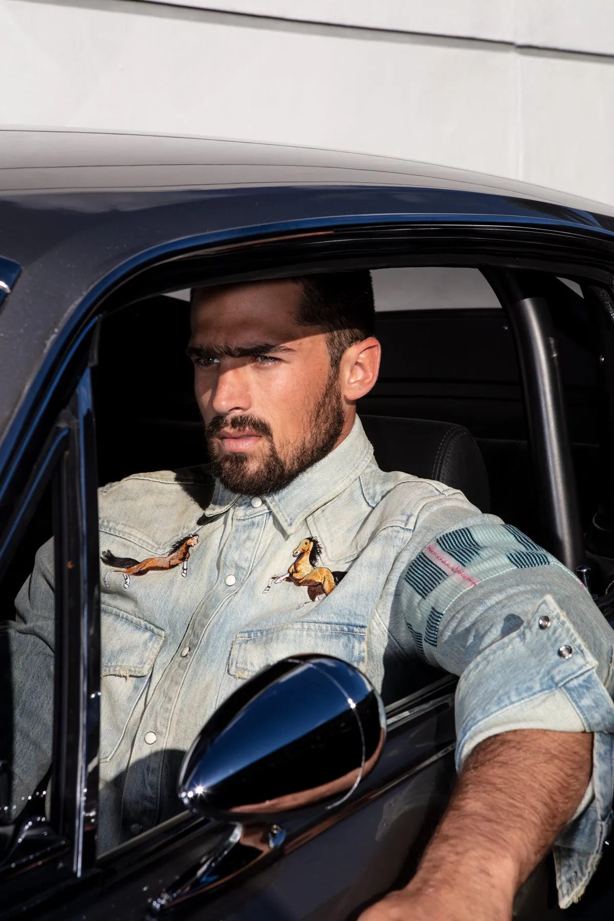 BLANCO RIVER WESTERN DENIM SHIRT