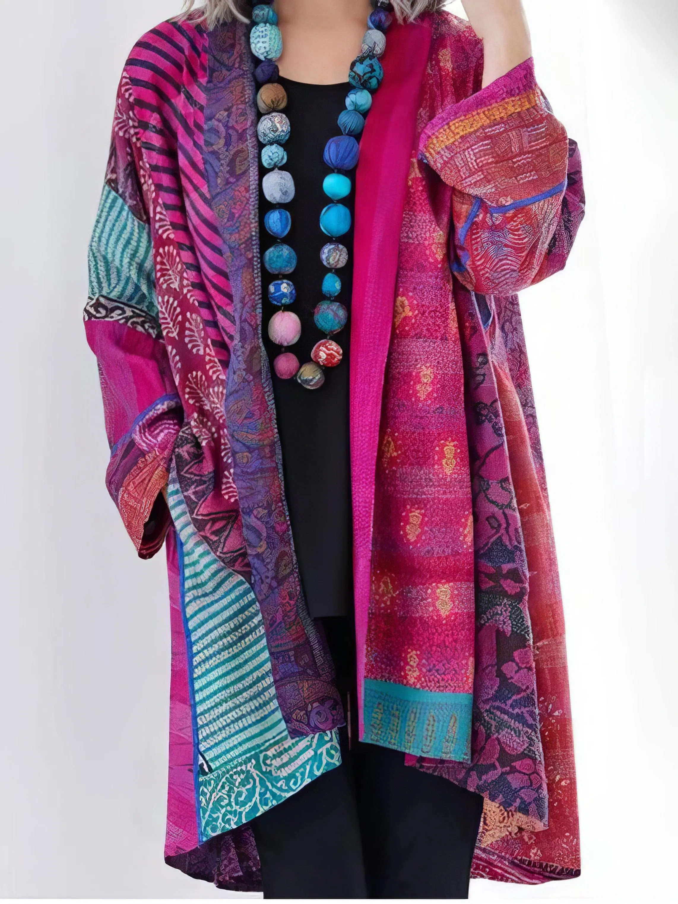 Boho Chic Long Cardigan