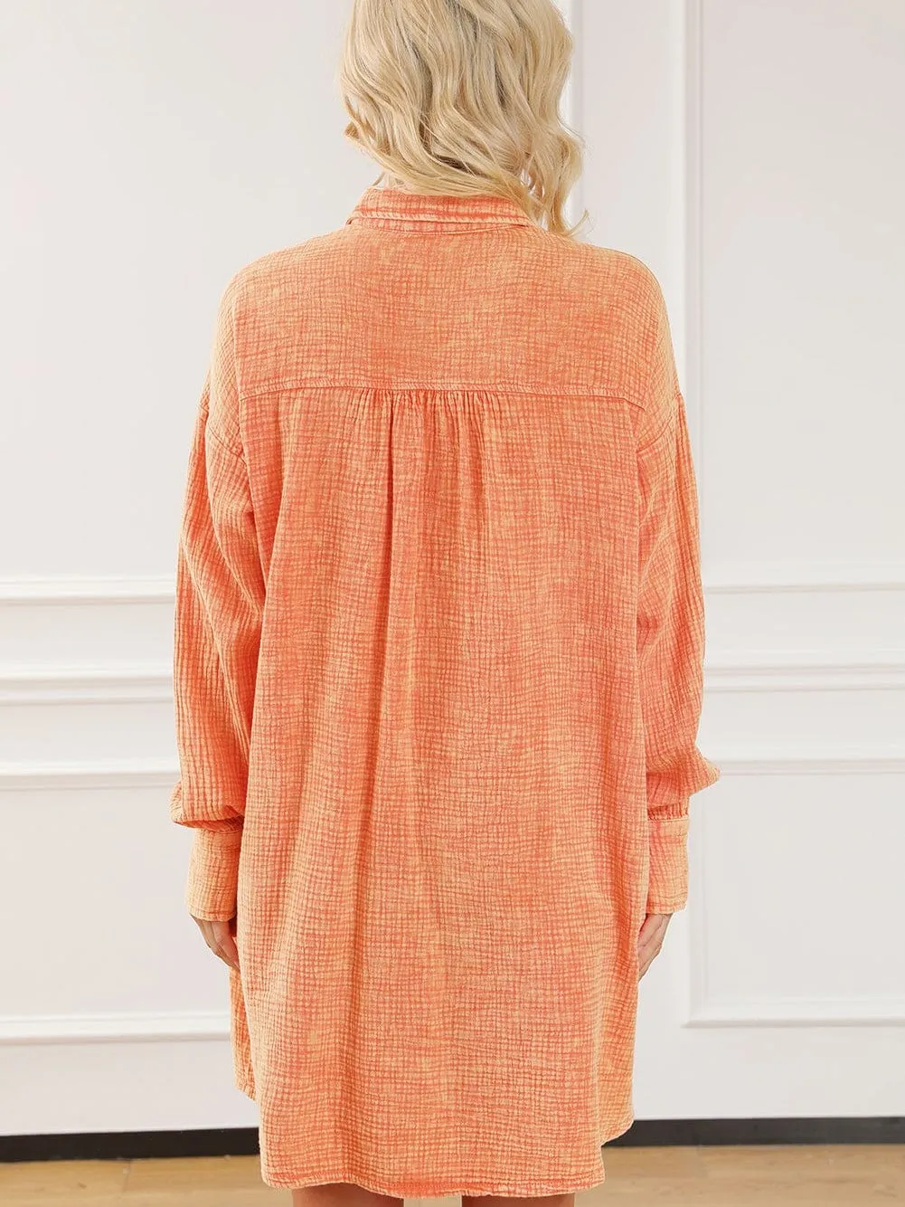 Boho-Chic Shirt Dress