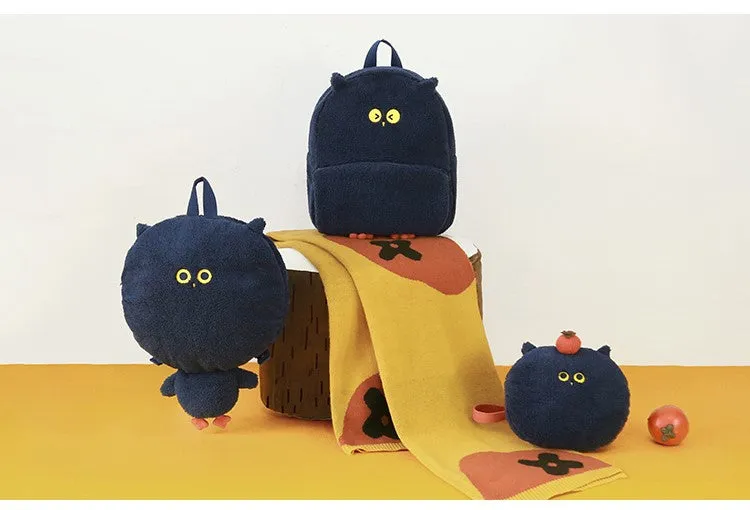 Casual Cute Owl Plush Cross Body Bag