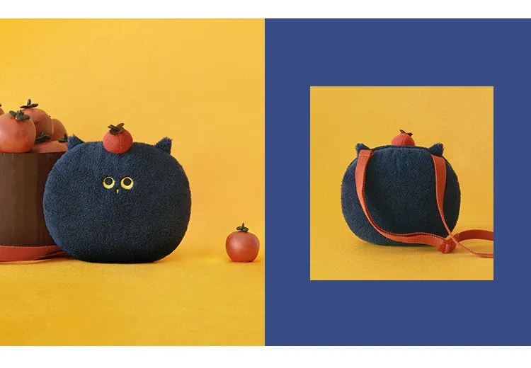 Casual Cute Owl Plush Cross Body Bag