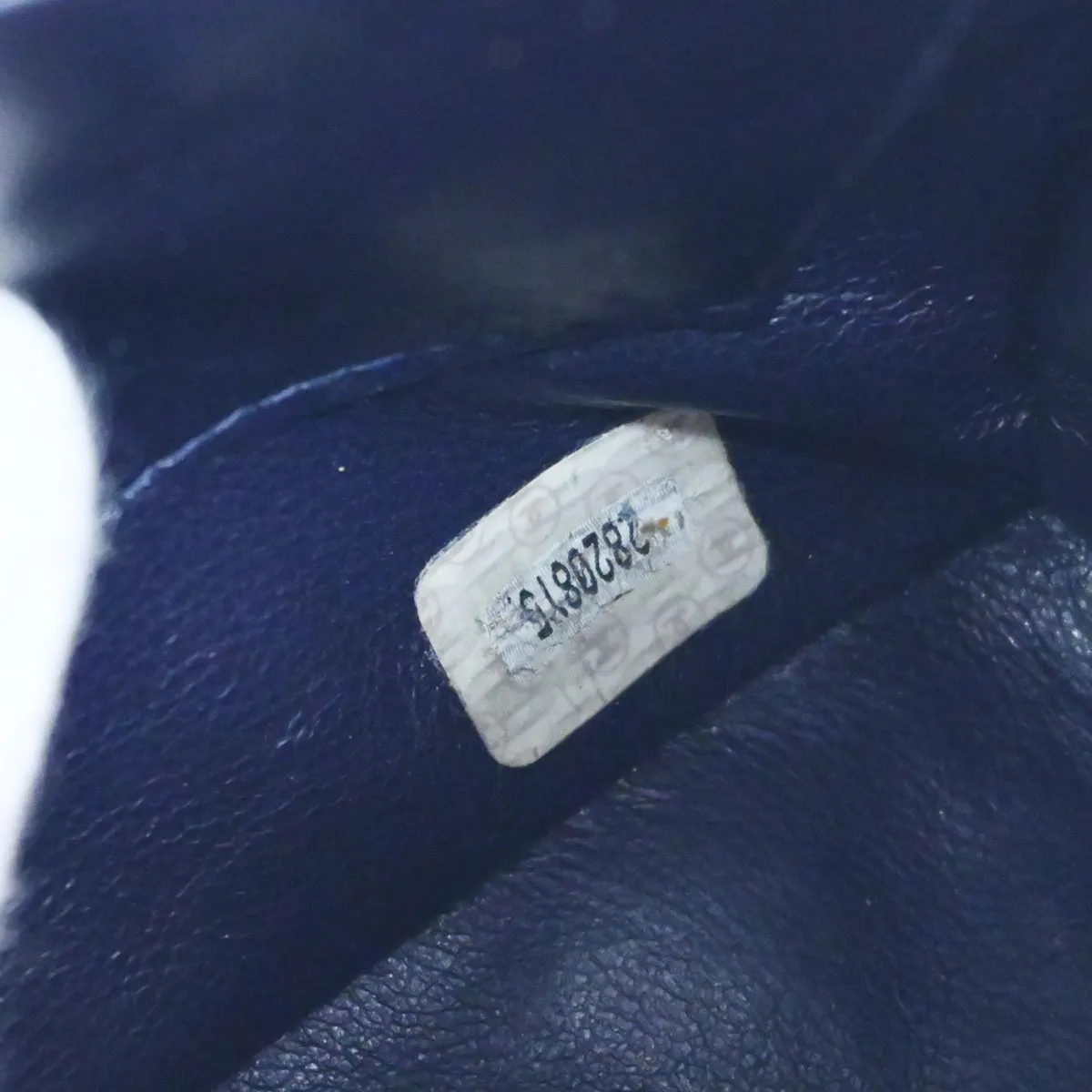 Chanel 1991-1994 Navy Caviar Camera Bag Small