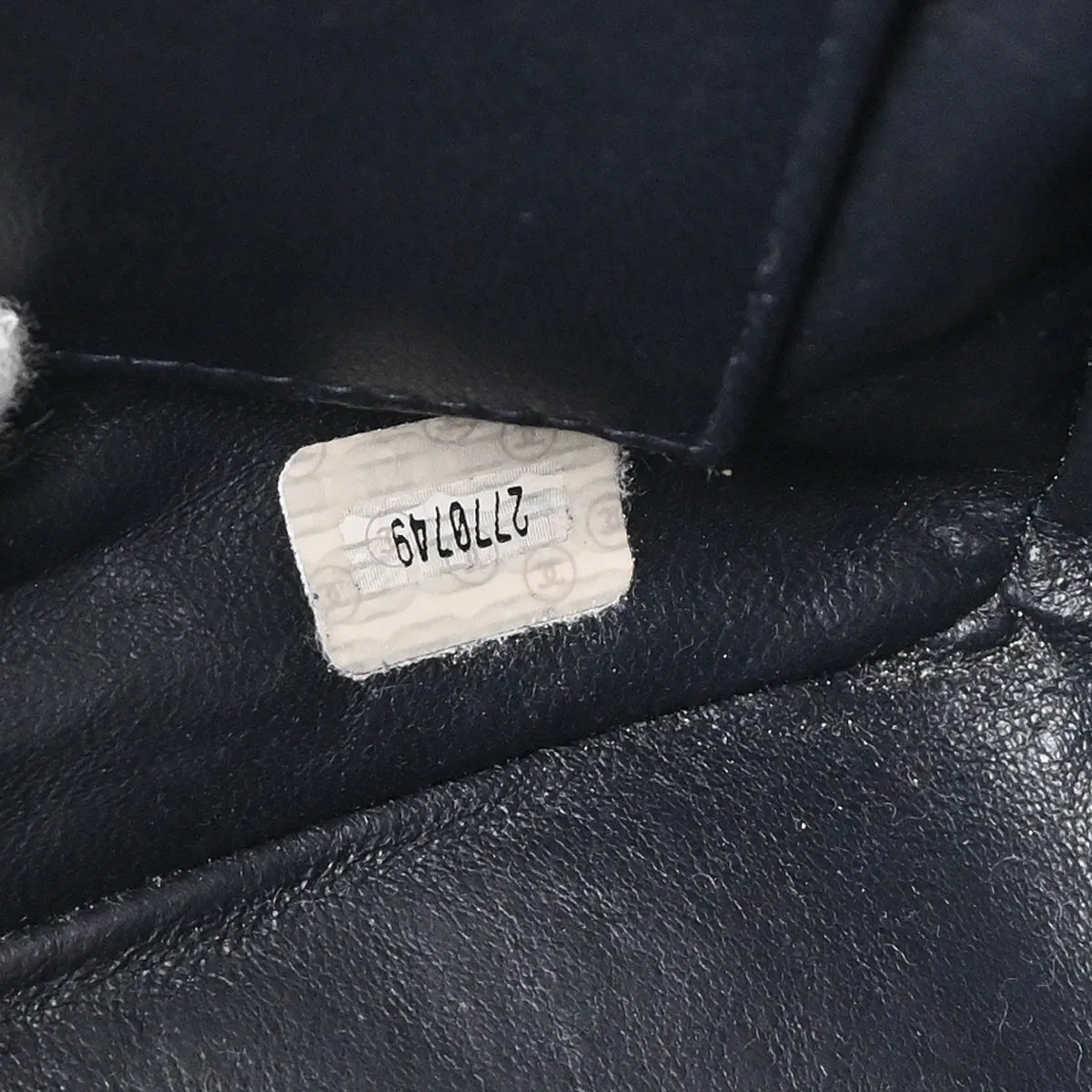 Chanel 1991-1994 Navy Lambskin Camera Bag Small
