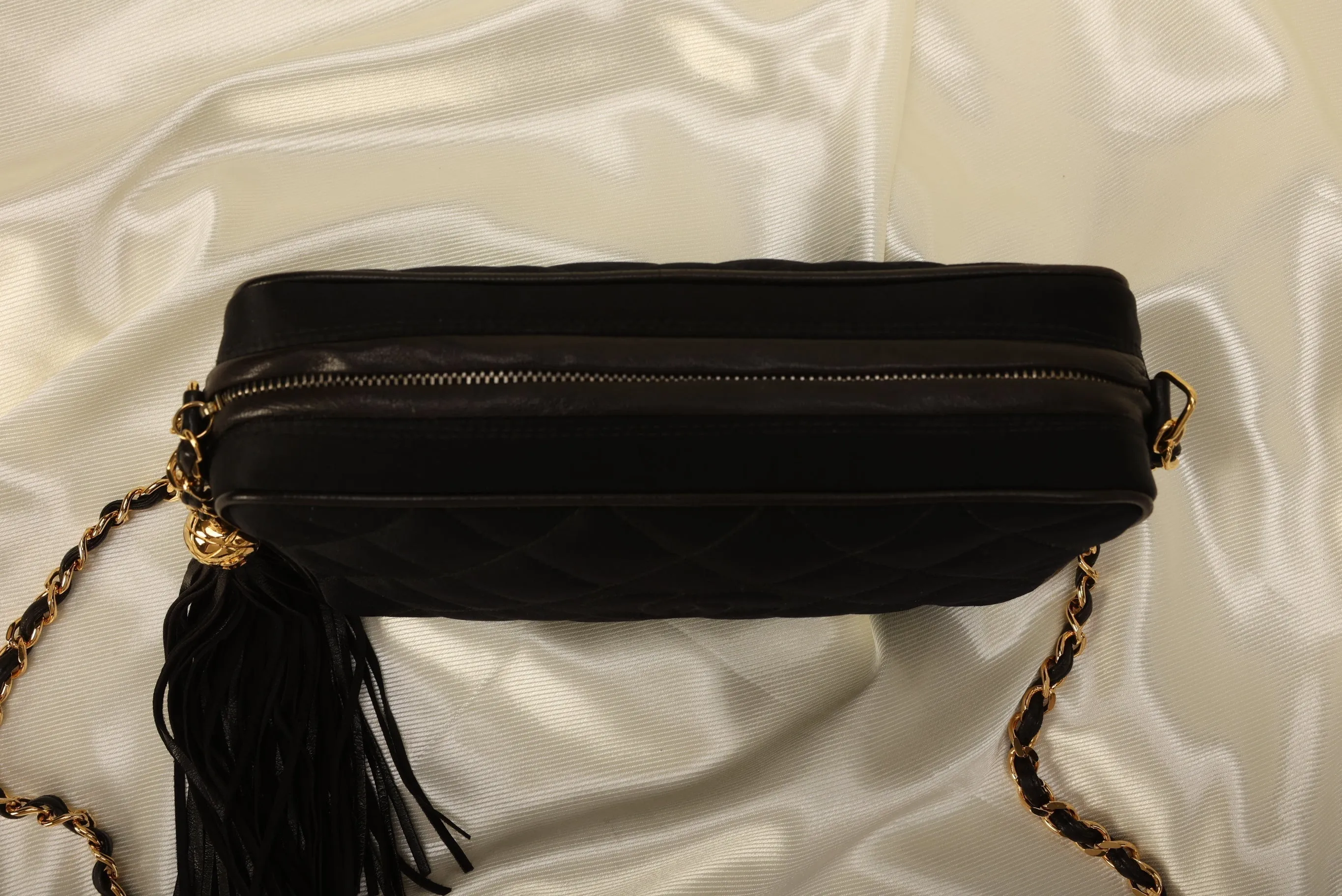 Chanel Satin Timeless Camera Bag