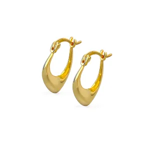 Chic Bucket Hoops