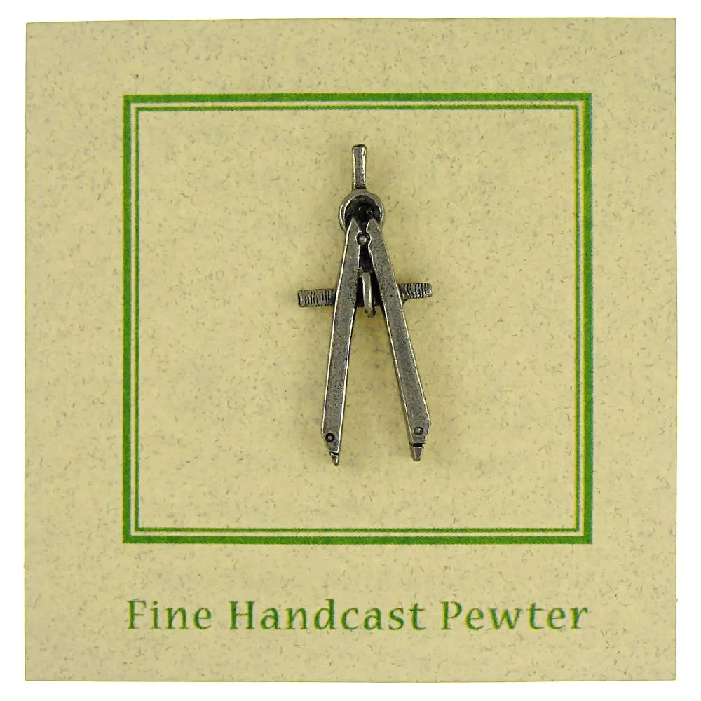 Engineering Compass Lapel Pin