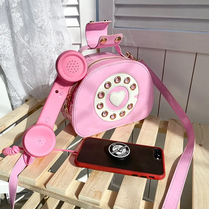 Female Trendy Phone Shaped Bag Shoulder Crossbody Messenger Bag