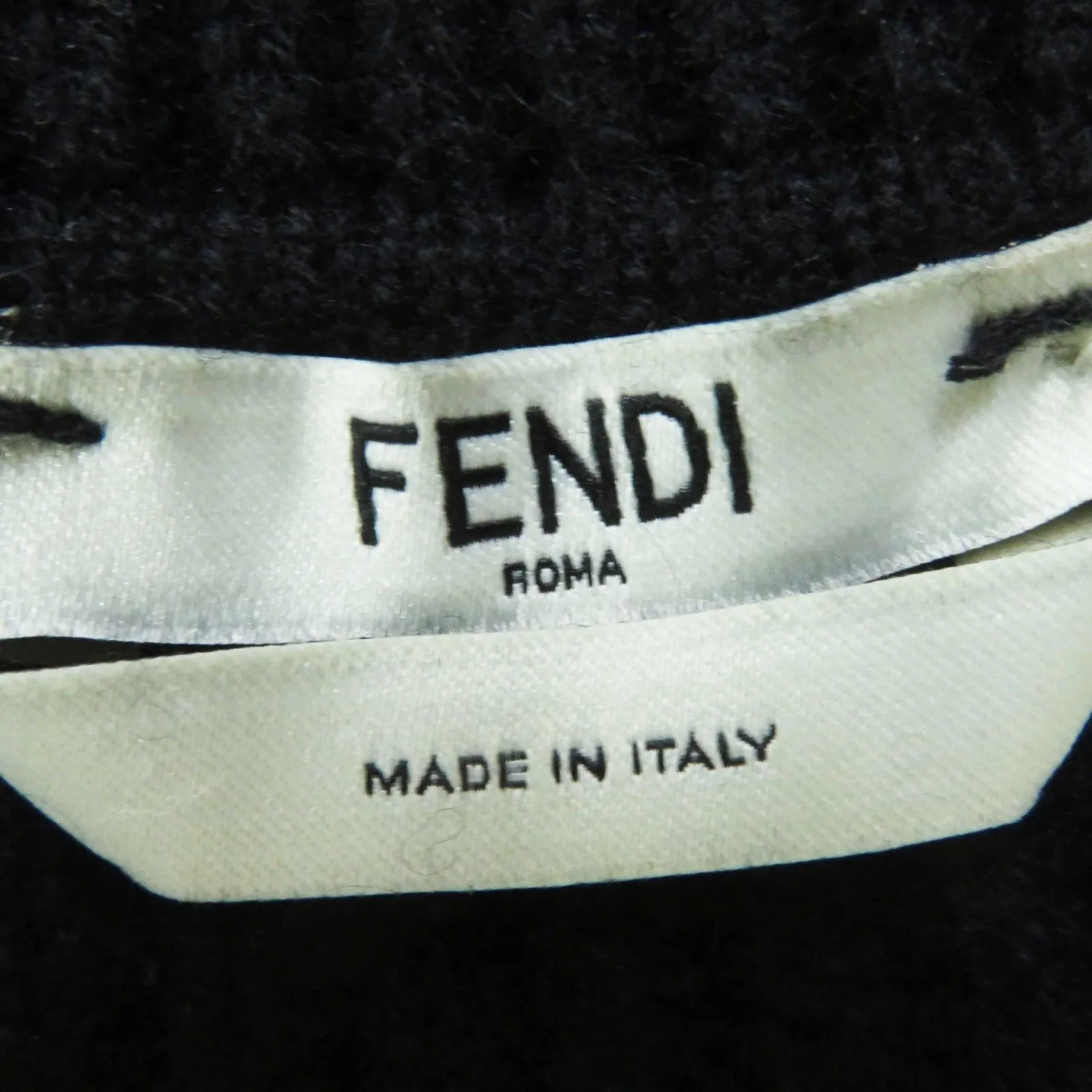FENDI knit FZY545 cashmere black 36
