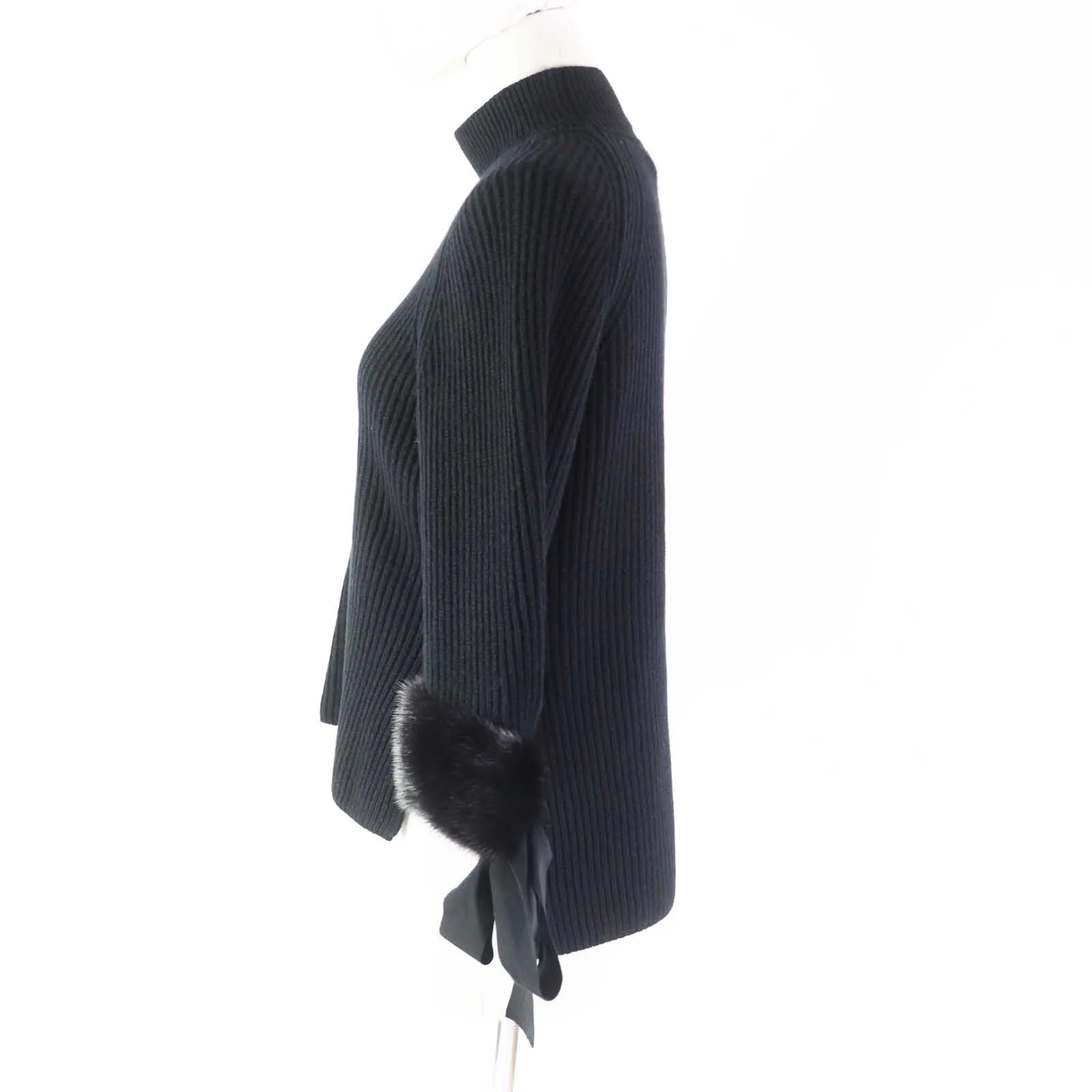 FENDI knit FZY545 cashmere black 36