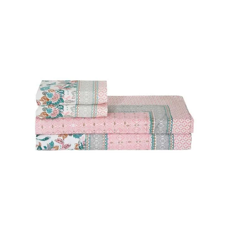 Folklore Chic Floral Bedsheet