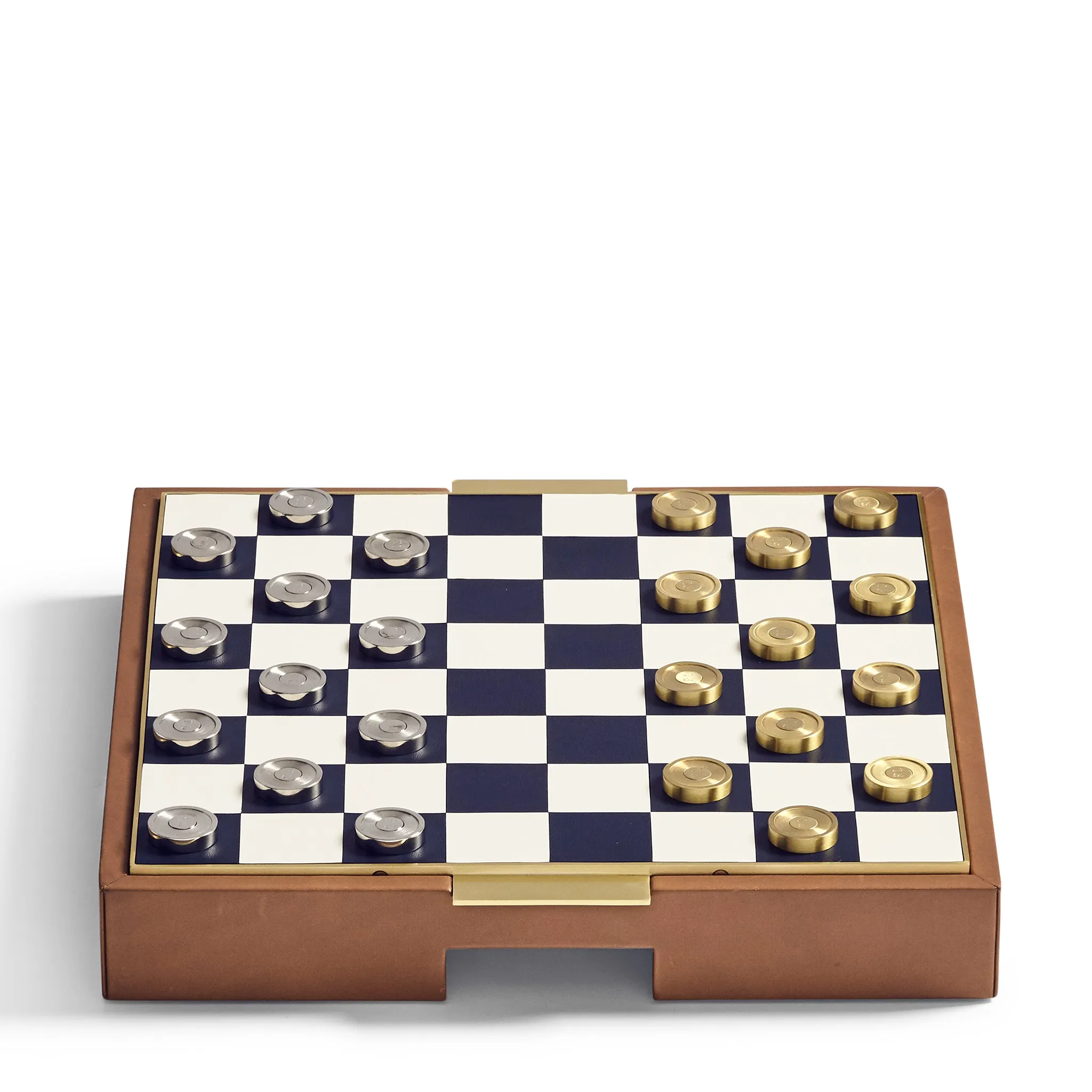 FOWLER CHESSBOARD MULTI LEATHER COLOR