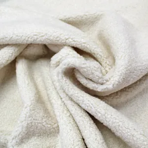 Furnishing Polyester Boucle - Fluffy - Cream