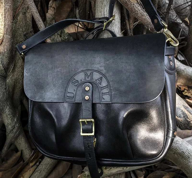 Handmade custom messenger bag