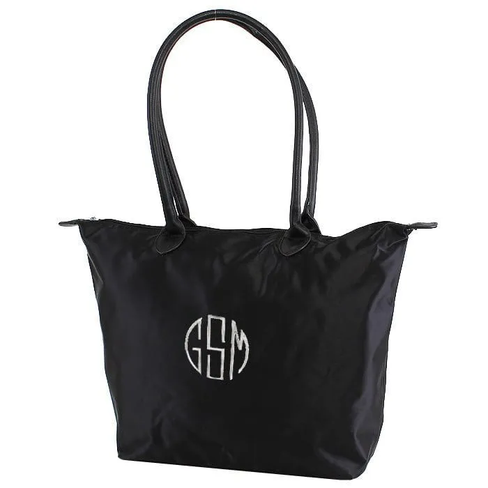 HD2186 17"Nylon Tote with Matching Handle Color