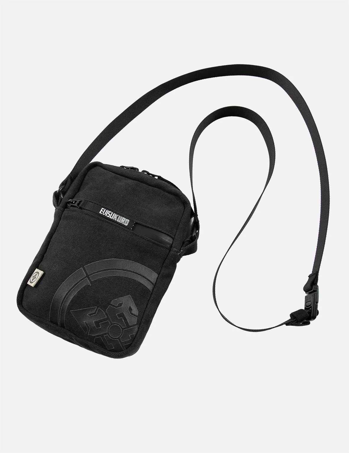 Kamon Print Messenger Bag