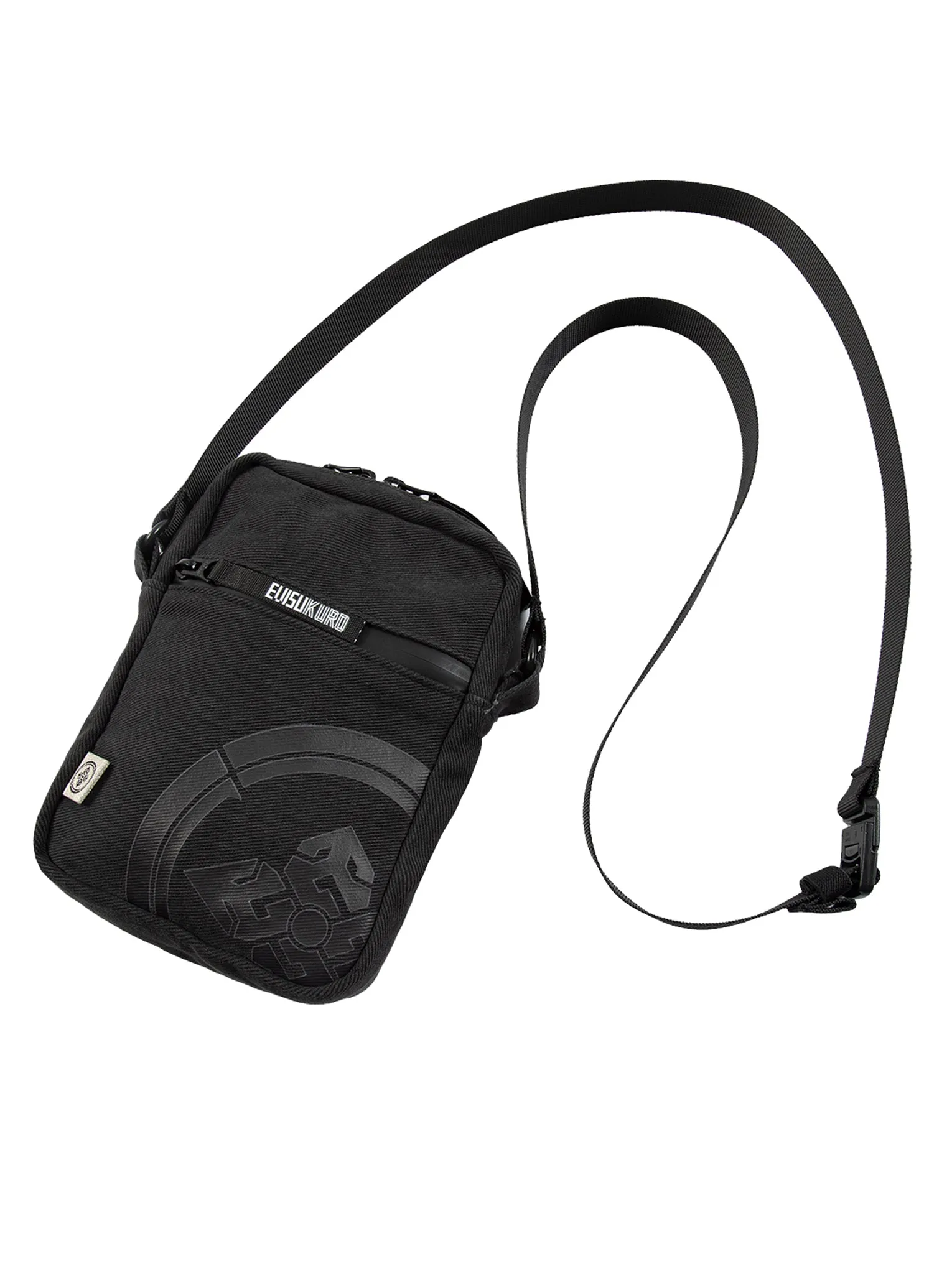 Kamon Print Messenger Bag