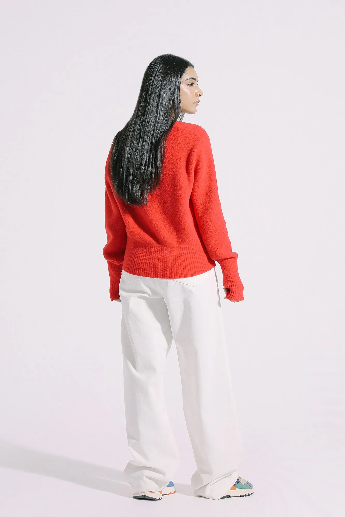 KNIT CARDIGAN WITH GEM BUTTONS (E0528/108/309)