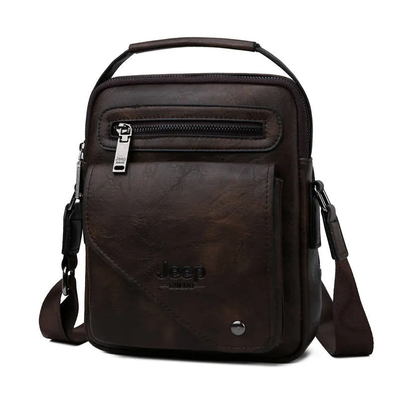 Men's Leather Shoulder Bag