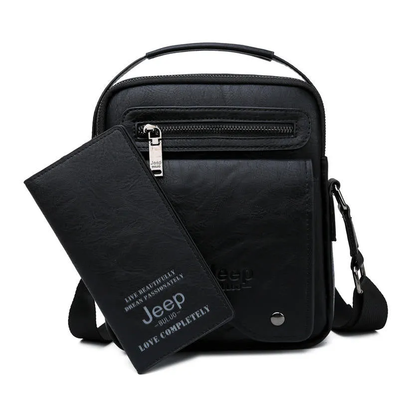 Men's Leather Shoulder Bag