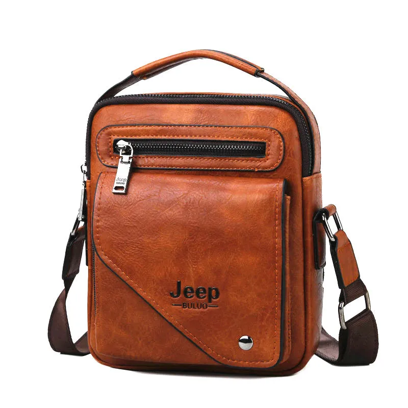 Men's Leather Shoulder Bag