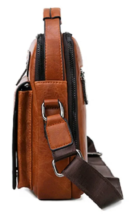 Men's Leather Shoulder Bag