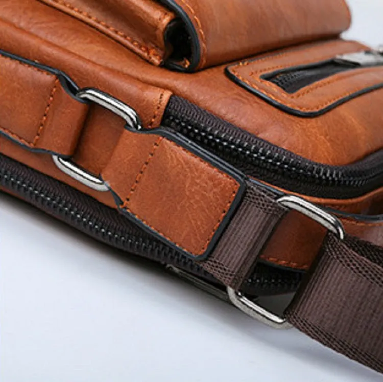 Men's Leather Shoulder Bag