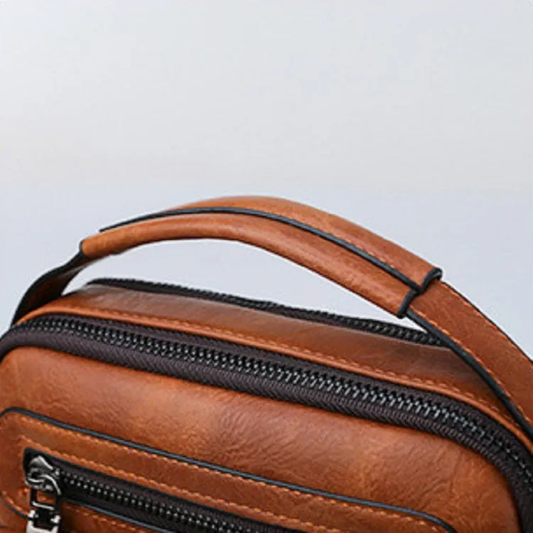 Men's Leather Shoulder Bag