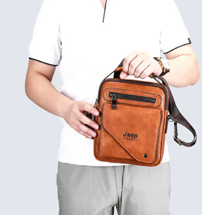 Men's Leather Shoulder Bag