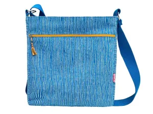Messenger Bag - Blue Stripe