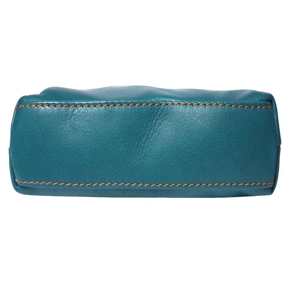 Mia GM leather unisex cross body bag