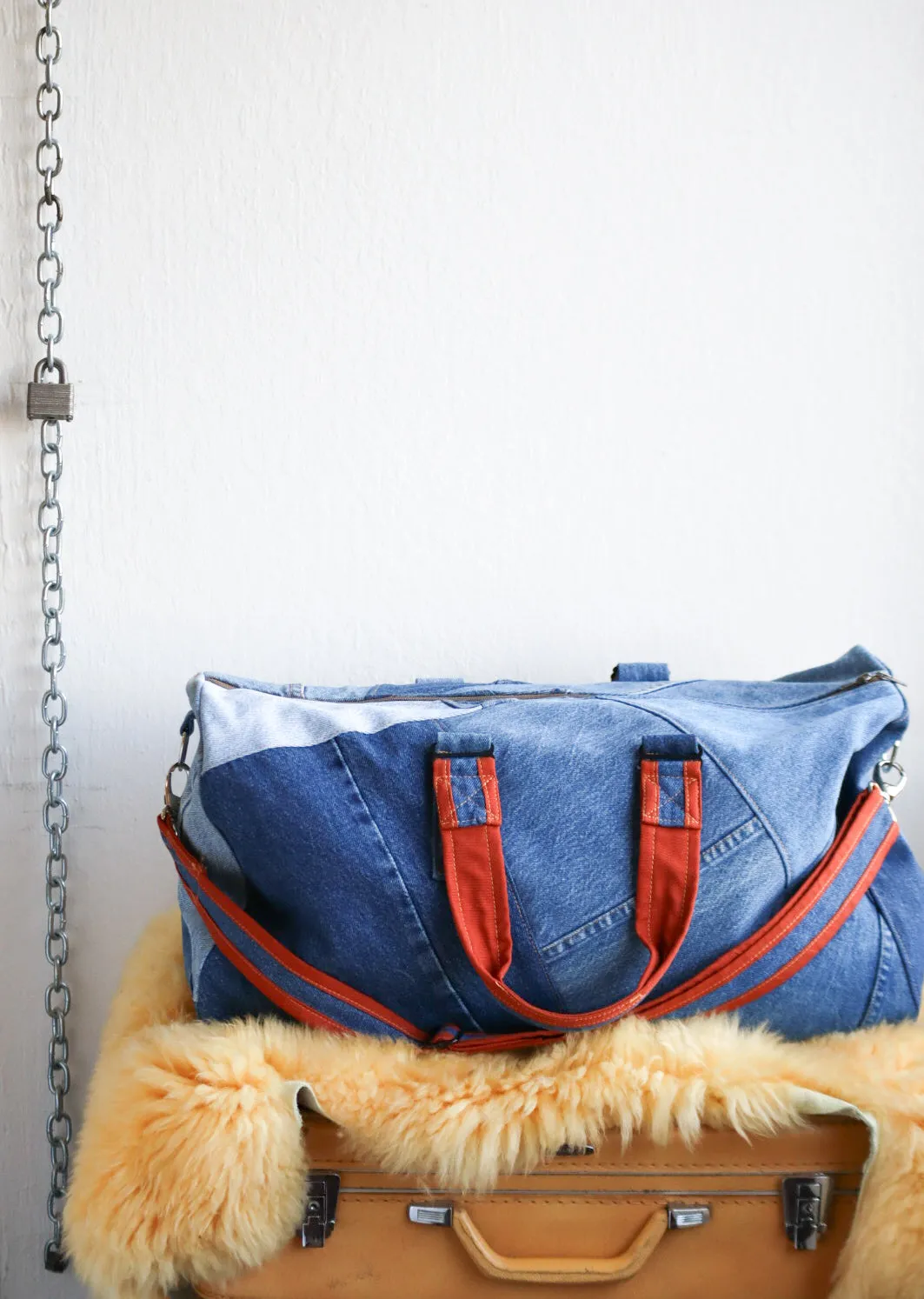 Mojave Denim Duffle