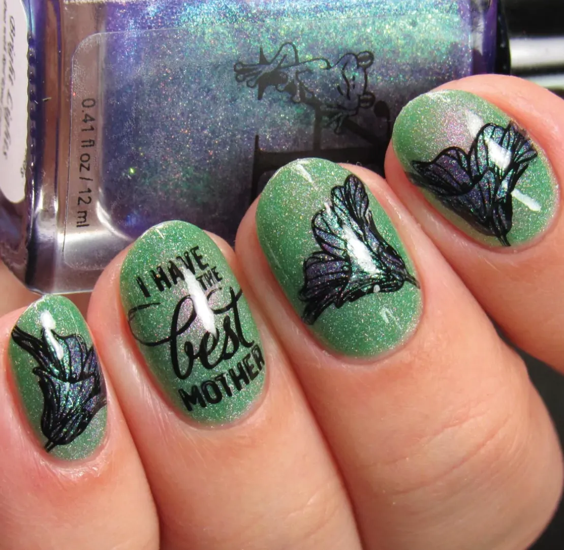 Mom Mode - Uber Chic Mini Stamping Plate