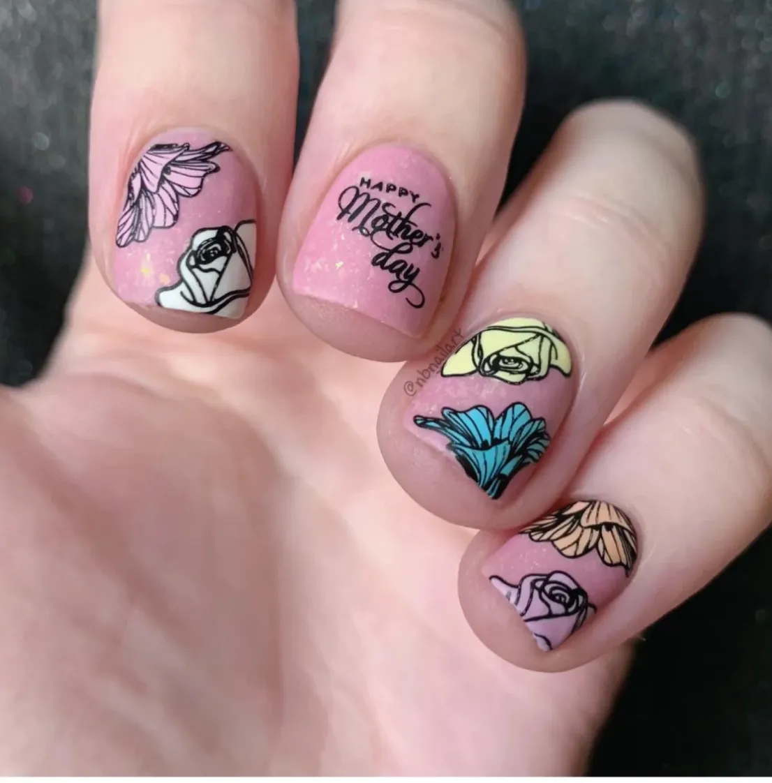 Mom Mode - Uber Chic Mini Stamping Plate