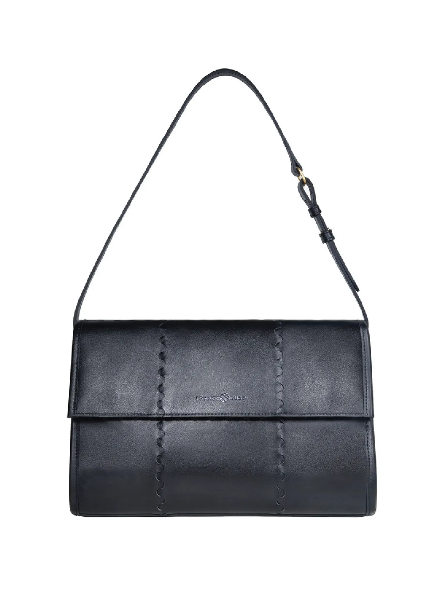 Mosaic Messenger Bag - Black