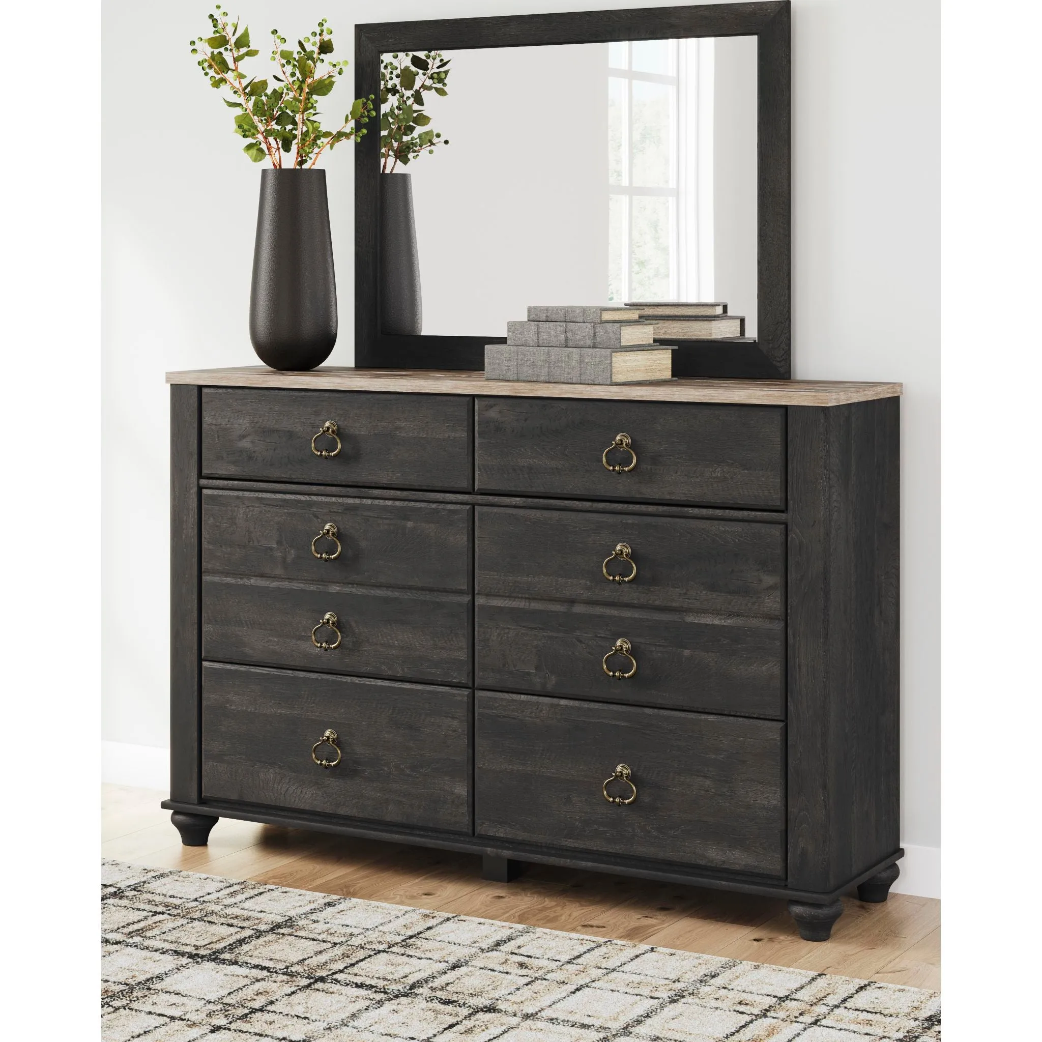 Nanforth 5 Piece Panel Bedroom