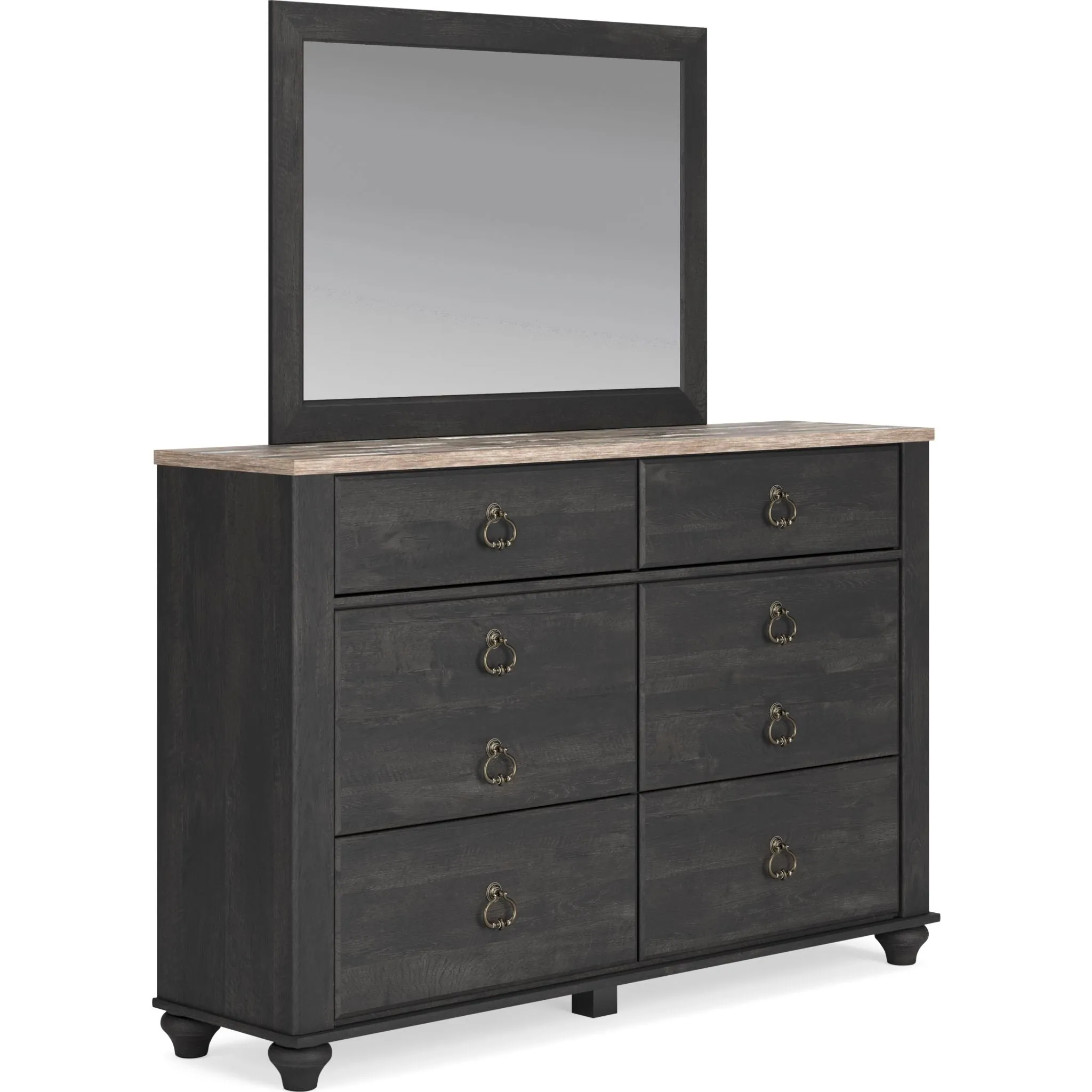 Nanforth 5 Piece Panel Bedroom