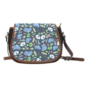 Nurse Doodle Saddle Bag