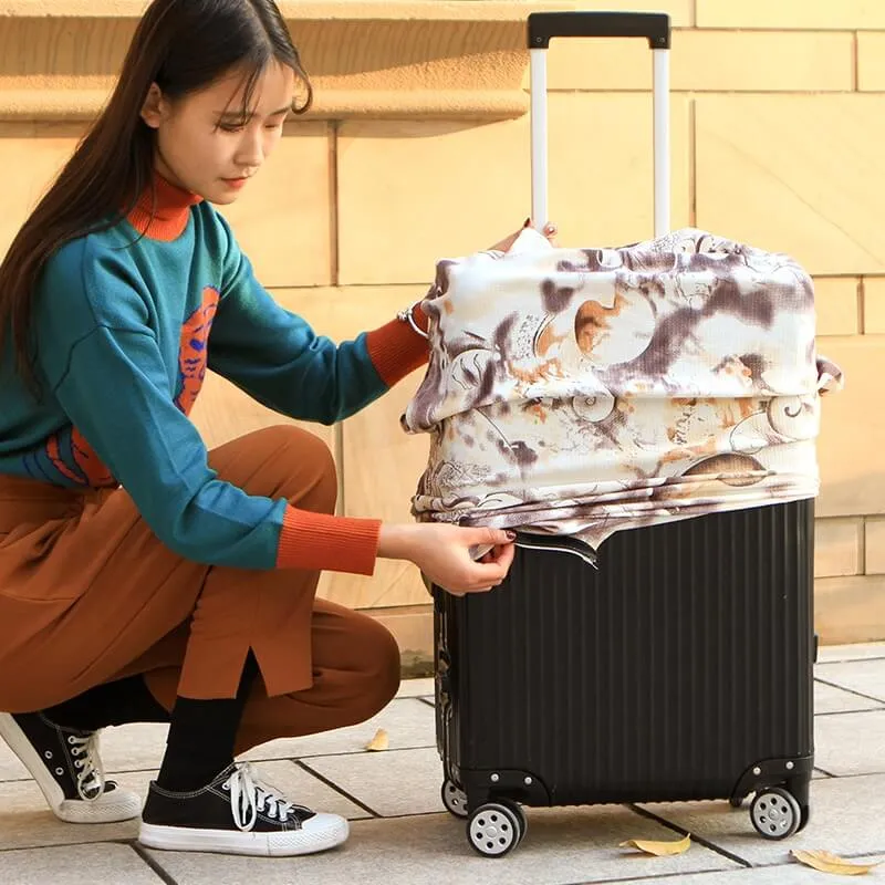 Orange Luggage Suitcase Protective Cover