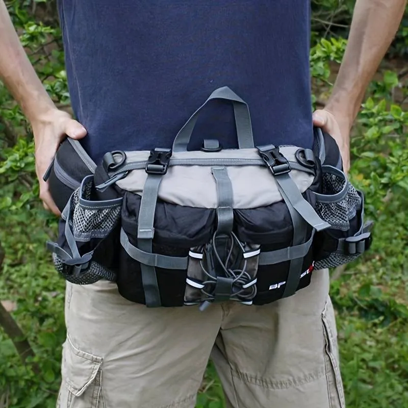 Outdoor Sports Waist Bag Hiking Cycling Climbing Storage Bag Versatile Travel Mountaineering Waist Bag